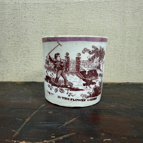 Victorian In the Flower Garden Cup