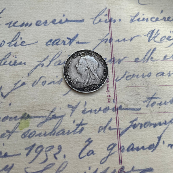 Victorian Siddie Love Token Charm