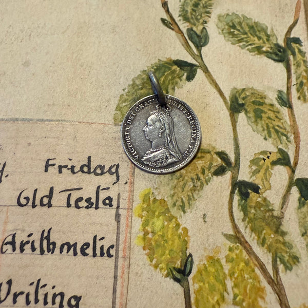 Victorian Lil Love Token Charm