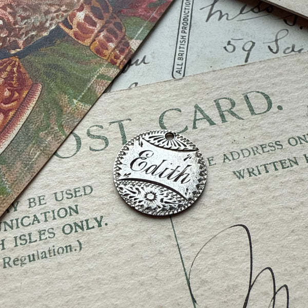 Victorian Edith Love Token Charm