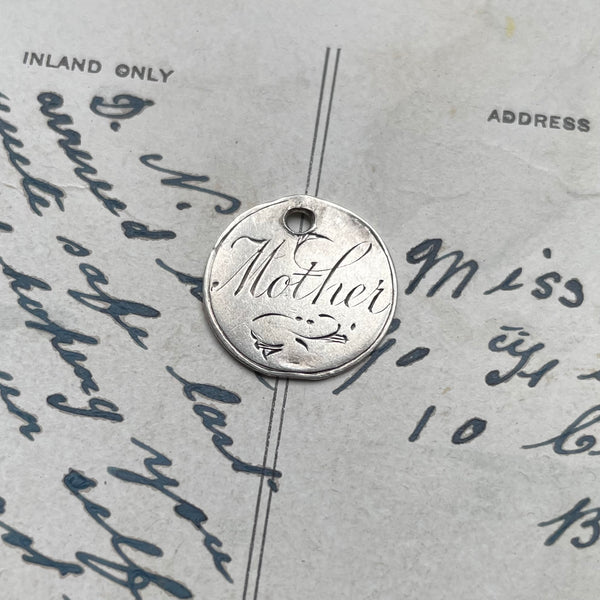 Victorian Mother Love Token Charm