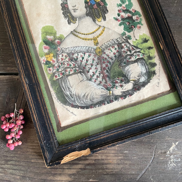 Antique French Glorious Picture
