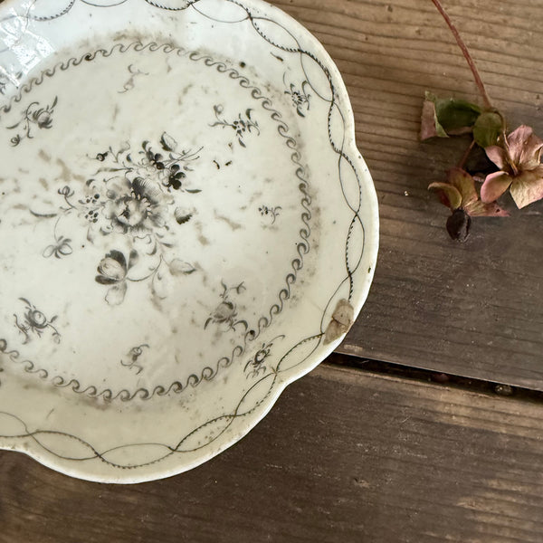 Vintage Floral Dish