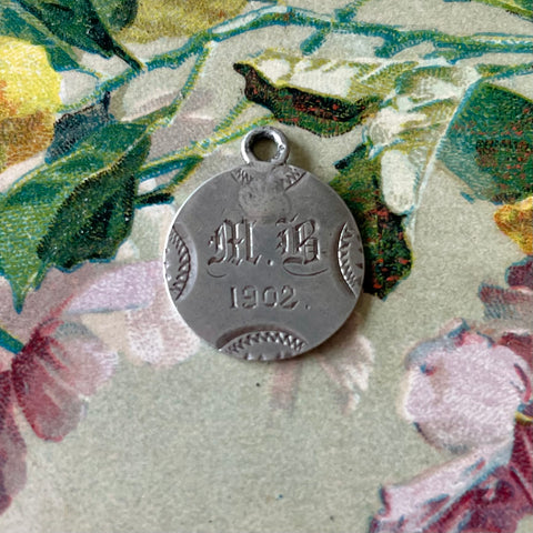 Victorian MB 1902 Love Token Charm