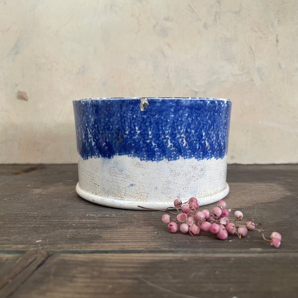 Antique Blue Dish