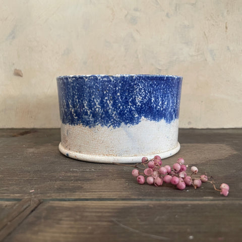 Antique Blue Dish