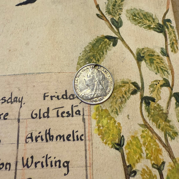 Victorian Edward Love Token Charm