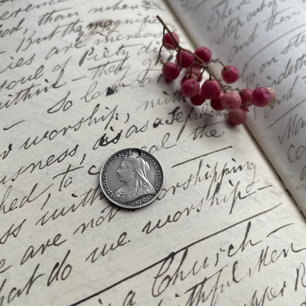 Victorian AS Love Token Charm