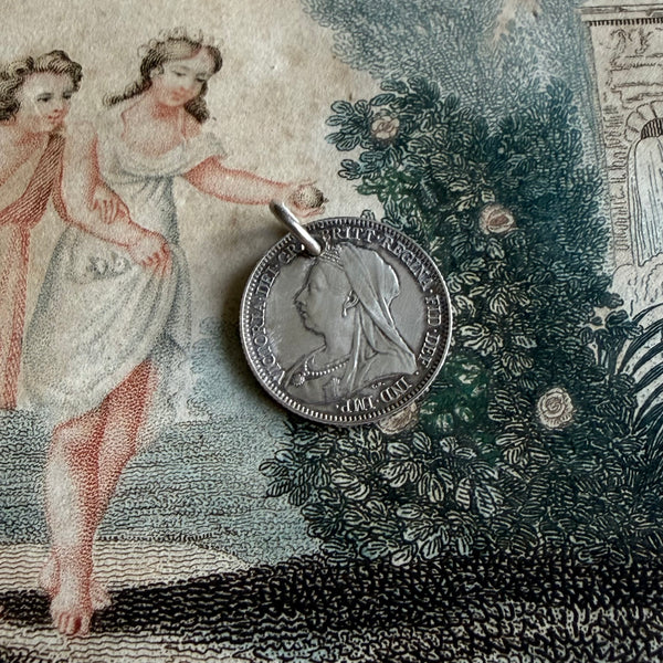 Victorian FT Love Token Charm