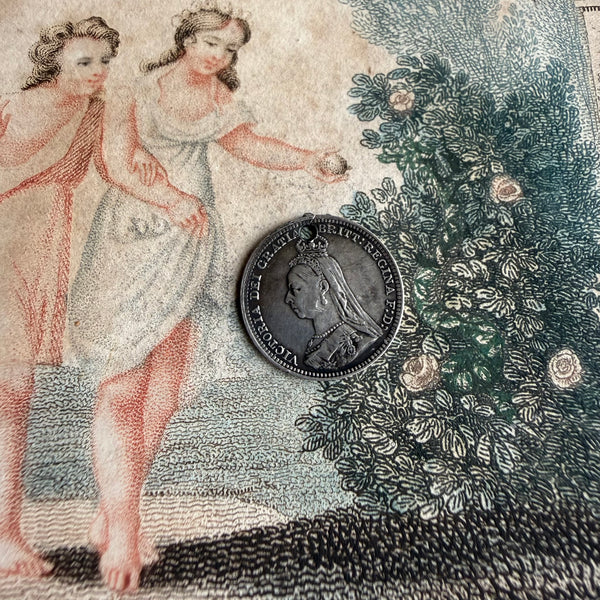 Victorian Pinto Love Token Charm
