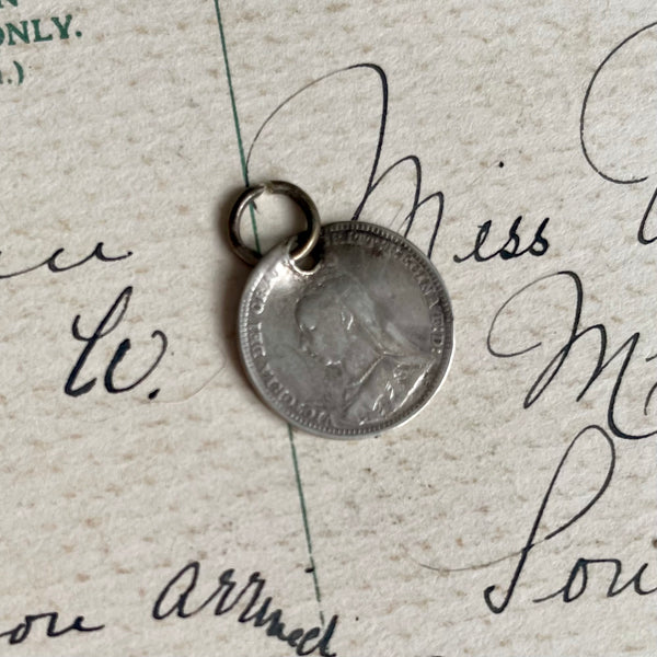 Victorian Nell Love Token Charm