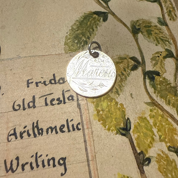 Victorian Marcus Love Token Charm