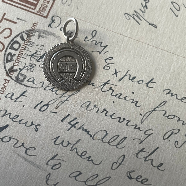 Victorian Ada Horseshoe Love Token Charm