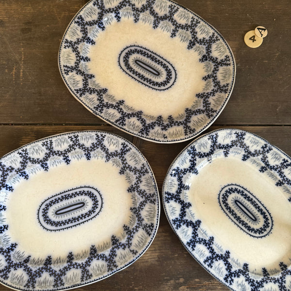 RESERVED. Antique Transferware Plate