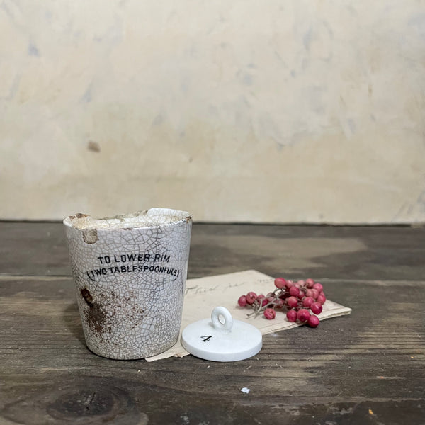 Worn Victorian Measuring Cup