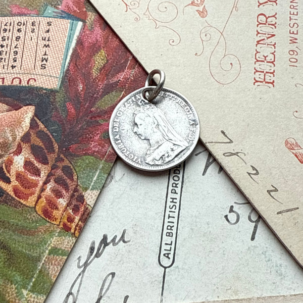 Victorian Delphine Love Token Charm
