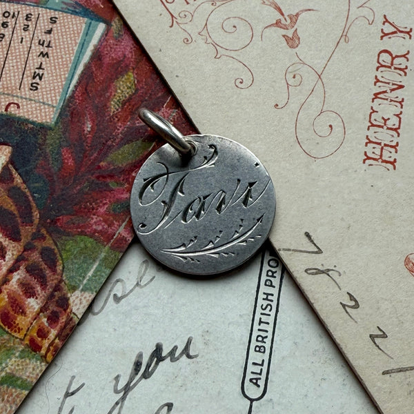 Victorian Tavi Love Token Charm