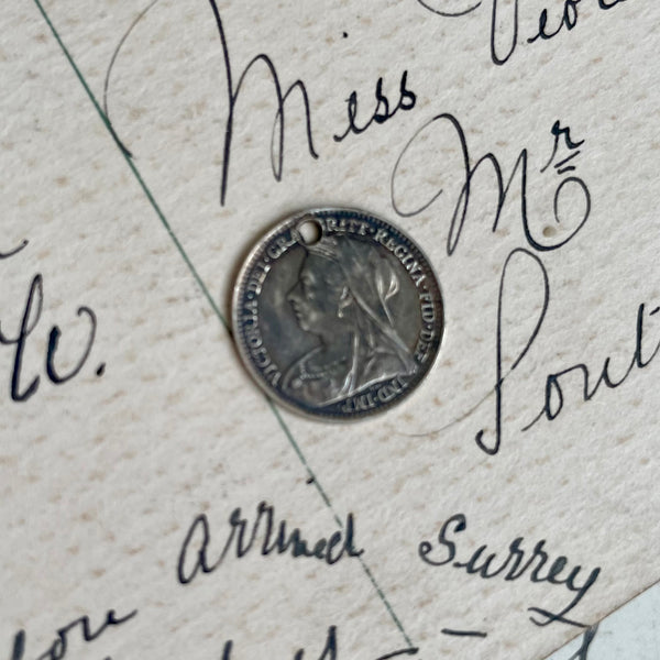 Victorian Nell Love Token Charm