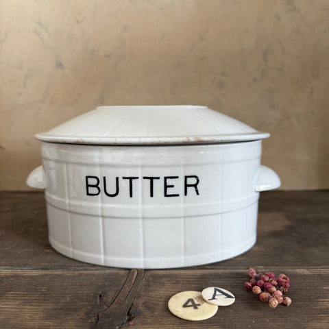 Antique Victorian Butter Dish