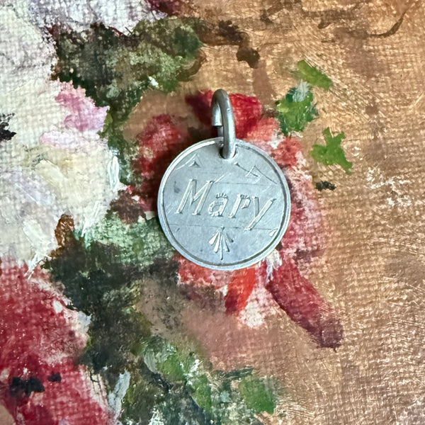 Victorian Mary Love Token Charm