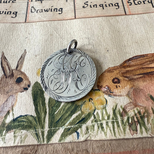 Victorian JK Love Token Charm