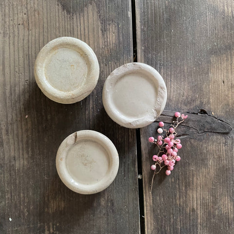 Three Victorian Eye Ointment Pots