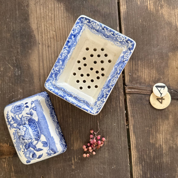 Antique Ceramic Soap Dish
