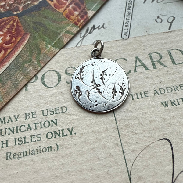Victorian AG Love Token Charm