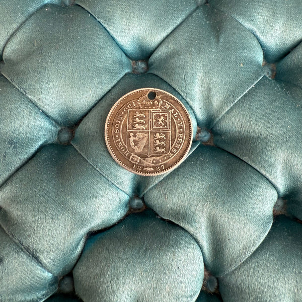 Victorian WW Love Token Charm
