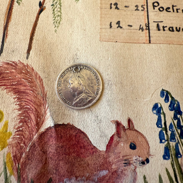 Victorian AP Love Token Charm