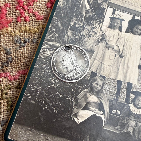 Victorian JC Love Token Charm
