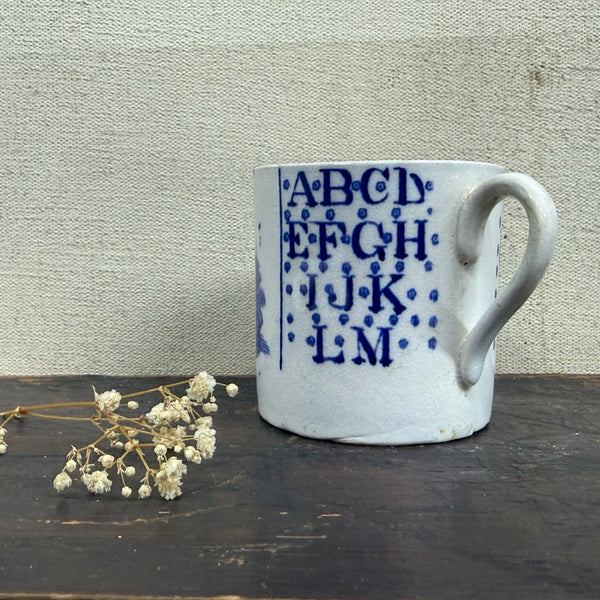 Antique Victorian Cat Cup