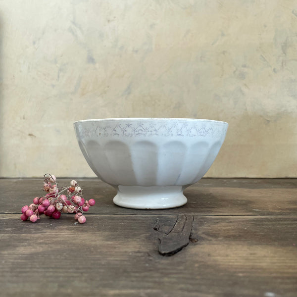 Antique French Café Au Lait Bowl