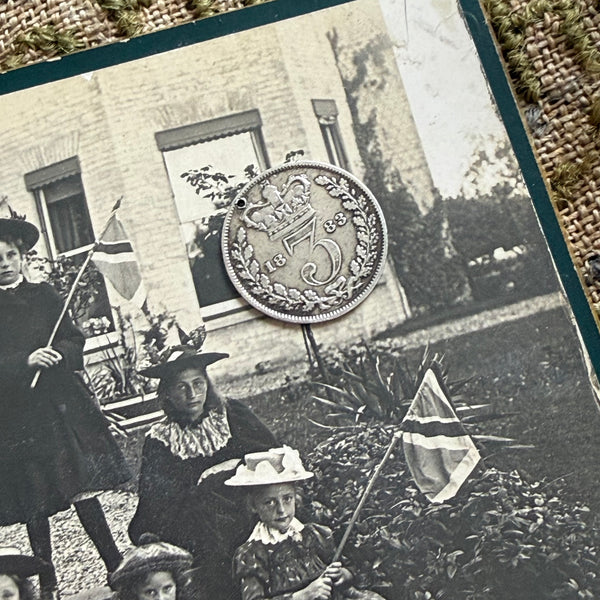 Victorian Pattern Love Token Charm