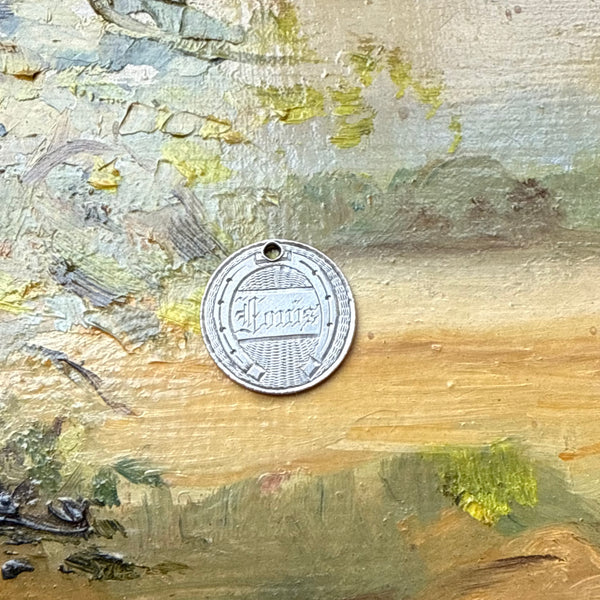Victorian Louis Love Token Charm