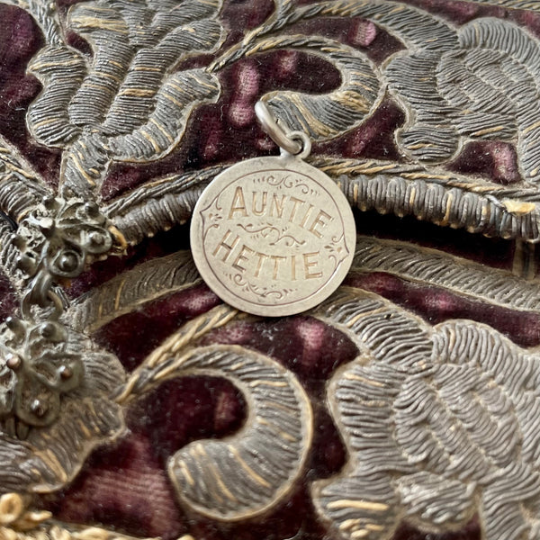Victorian Auntie Hettie Love Token