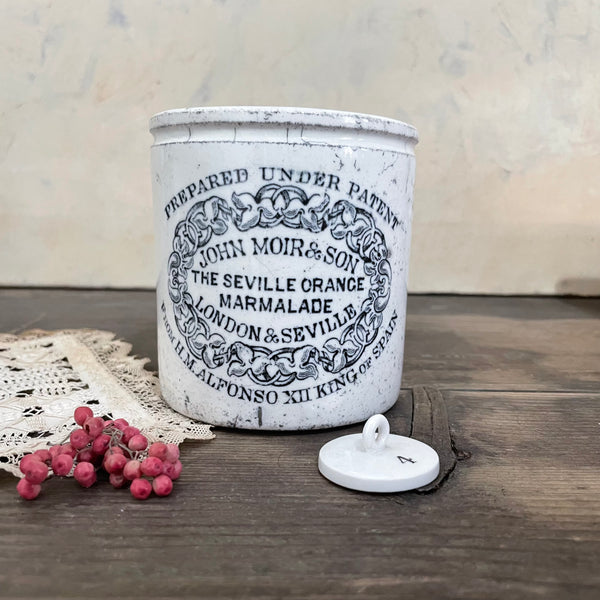 Rare John Moir & Son The Seville Orange Marmalade Pot