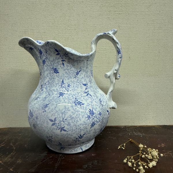 Antique Victorian Delicate Floral Jug