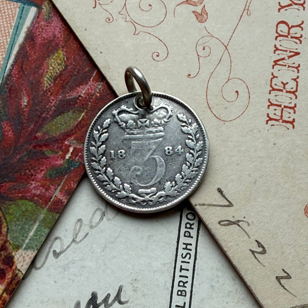 Victorian Emily Love Token Charm