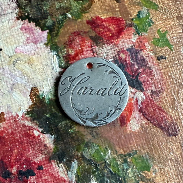 Victorian Harald Love Token Charm