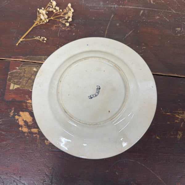 Victorian 1880s Learn to Walk Transfer Plate