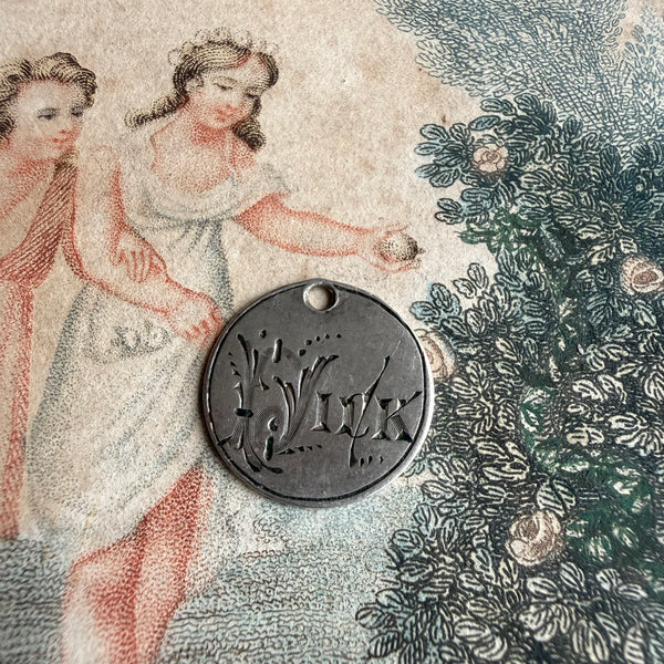 Victorian Dick Love Token Charm