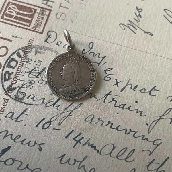 Victorian Sidney Love Token Charm