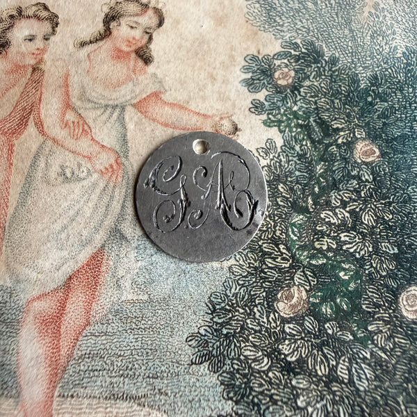 Victorian GA Love Token Charm