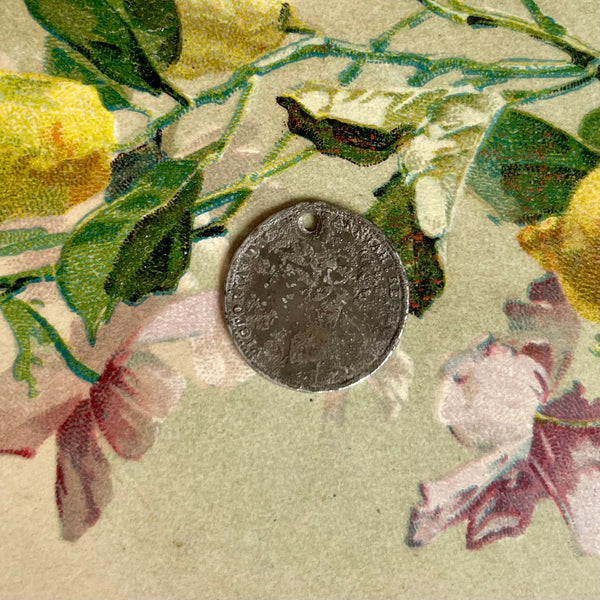 Victorian Star of David Love Token Charm