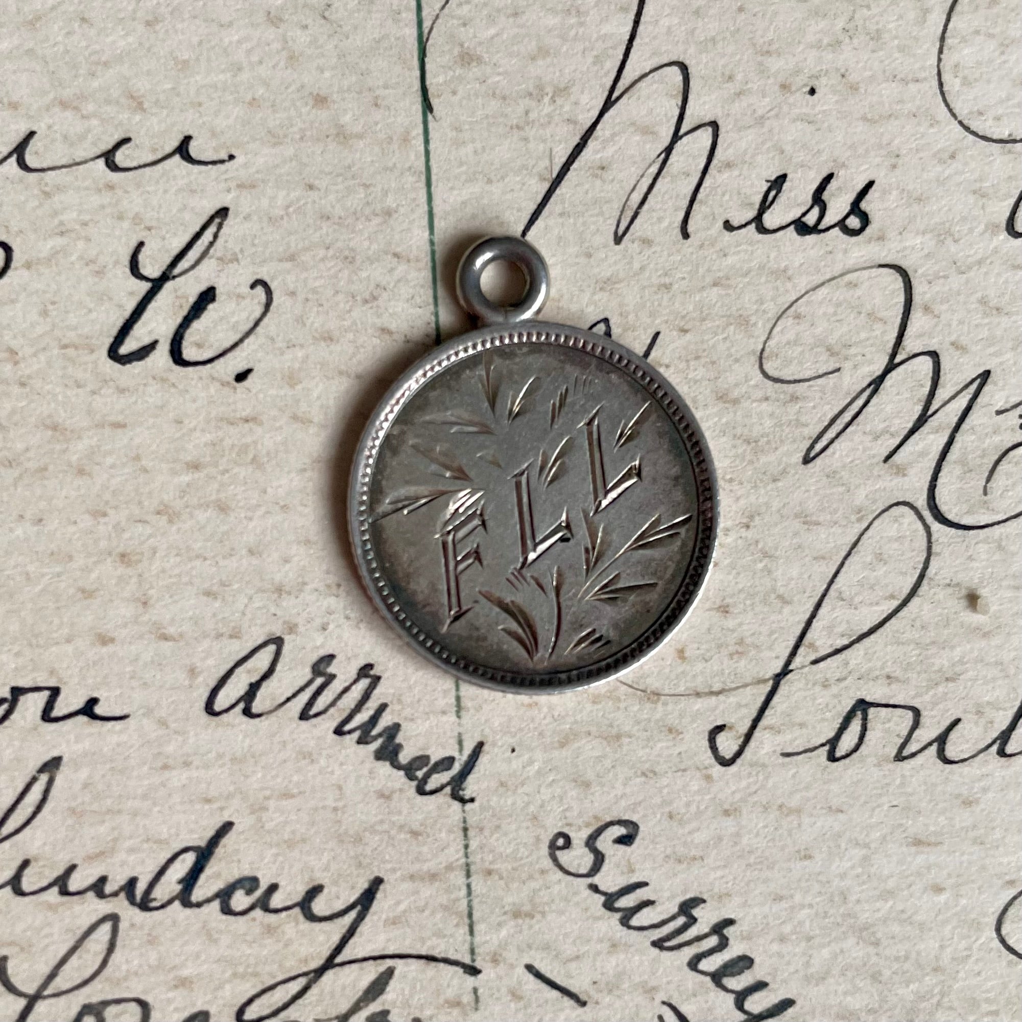 Victorian FLL Love Token Charm