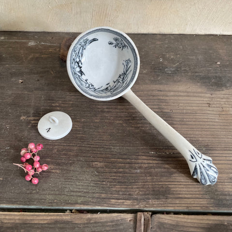 Victorian Antique Transfer Ladle