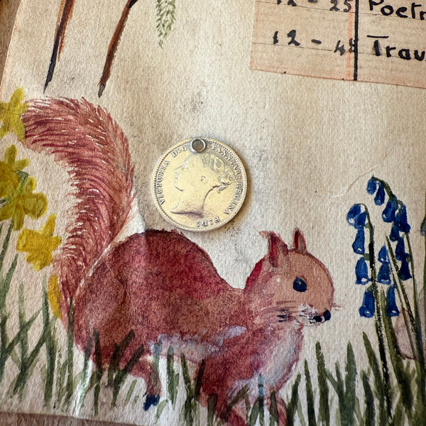 Victorian Lilian Love Token Charm