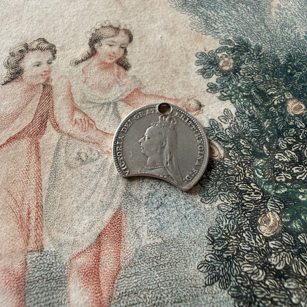 Victorian HA/AH Love Token Charm
