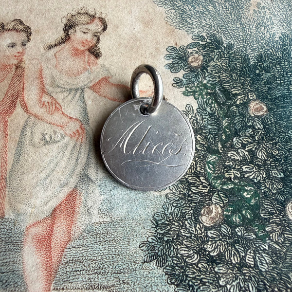 Victorian Alice's Love Token Charm
